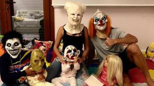 Cristiano Ronldo celebrates Halloween with family.(Twitter (@Cristiano)) Cristiano Ronldo celebrates Halloween with family.(Twitter (@Cristiano))