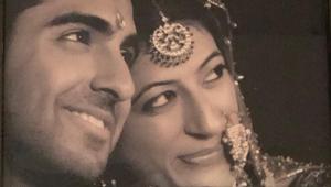 Ayushmann Khurrana and Tahira Kashyap’s wedding picture is too beautiful for words.(Instagram) Ayushmann Khurrana and Tahira Kashyap’s wedding picture is too beautiful for words.(Instagram)
