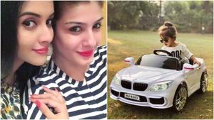 Asin shared pictures of Raveena Tandon’s birthday gift for her daughter.(Instagram)