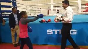“Amazing to see this! Well done,” says a Twitter user.(Mary Kom/Twitter) “Amazing to see this! Well done,” says a Twitter user.(Mary Kom/Twitter)