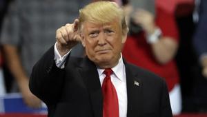 President Donald Trump during a campaign rally on October 31, 2018, in Estero, Fla.(AP Photo) President Donald Trump during a campaign rally on October 31, 2018, in Estero, Fla.(AP Photo)