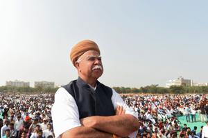 Lokendra Singh Kalvi plans to hold a rally in Chittor on September 23. The theme, he said, is to review reservation policy.(HT File) Lokendra Singh Kalvi plans to hold a rally in Chittor on September 23. The theme, he said, is to review reservation policy.(HT File)