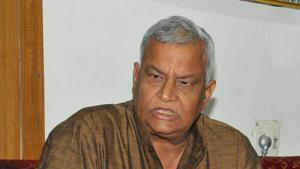 File photo of BJP Rajya Sabha MP Kirodi Lal Meena.(HT File Photo) File photo of BJP Rajya Sabha MP Kirodi Lal Meena.(HT File Photo)
