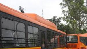 The initiative of installing internet protocol based CCTV cameras (three in each bus) will provide prompt integrated emergency services for security to all commuters(HT/ File Photo) The initiative of installing internet protocol based CCTV cameras (three in each bus) will provide prompt integrated emergency services for security to all commuters(HT/ File Photo)