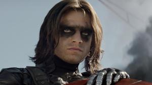 Sebastian Stan as the Winter Soldier. Sebastian Stan as the Winter Soldier.
