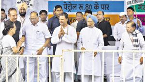 The Congress and Nationalist Congress Party have reached a consensus over 40 Lok Sabha constituencies, but failed to resolve a dispute over eight seats.(HT File Photo) The Congress and Nationalist Congress Party have reached a consensus over 40 Lok Sabha constituencies, but failed to resolve a dispute over eight seats.(HT File Photo)