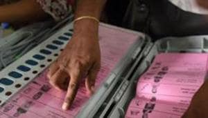 Voting in bypolls to three Lok Sabha seats and two assembly seats in Karnataka on Saturday witnessed a lower turnout then the previous elections in all except one assembly seat (File photo)(HT Photo) Voting in bypolls to three Lok Sabha seats and two assembly seats in Karnataka on Saturday witnessed a lower turnout then the previous elections in all except one assembly seat (File photo)(HT Photo)