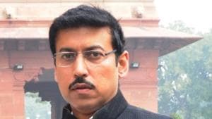 Minister of state for information and broadcasting Rajyavardhan Singh Rathore.(HT File Photo) Minister of state for information and broadcasting Rajyavardhan Singh Rathore.(HT File Photo)