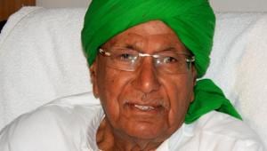 INLD supremo Om Prakash Chautala in Rohtak.(HT File Photo) INLD supremo Om Prakash Chautala in Rohtak.(HT File Photo)