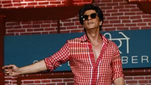 Shah Rukh Khan celebrates his 53rd birthday at the trailer launch event for the upcoming romantic drama Hindi film Zero in Mumbai.(AFP) Shah Rukh Khan celebrates his 53rd birthday at the trailer launch event for the upcoming romantic drama Hindi film Zero in Mumbai.(AFP)