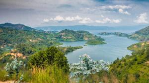 Panoramic view of Lake Kivu, which lies on the border between the Democratic Republic of the Congo and Rwanda. (Shutterstock) Panoramic view of Lake Kivu, which lies on the border between the Democratic Republic of the Congo and Rwanda. (Shutterstock)