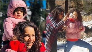 Kangana Ranaut is celebrating Diwali in Manali this year.(Instagram) Kangana Ranaut is celebrating Diwali in Manali this year.(Instagram)