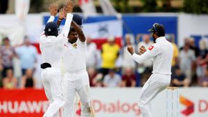 Sri Lanka vs England: England take on Sri Lanka in the opening Test in Galle.(REUTERS) Sri Lanka vs England: England take on Sri Lanka in the opening Test in Galle.(REUTERS)