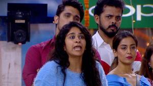 Surbhi Rana targetted Sreesanth in the house after which, he was spotted crying. Surbhi Rana targetted Sreesanth in the house after which, he was spotted crying.