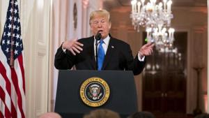 Blue-collar voters and rural America embraced Donald Trump’s aggressive talk and stances.(NYT) Blue-collar voters and rural America embraced Donald Trump’s aggressive talk and stances.(NYT)
