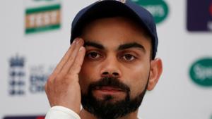 India's Virat Kohli during the press conference.(Action Images via Reuters) India's Virat Kohli during the press conference.(Action Images via Reuters)