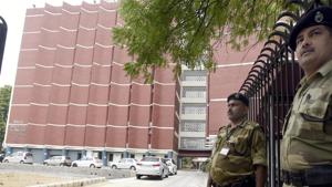 A view office of Election Commission of India at Nirvachan Sadan in New Delhi.(HT File Photo) A view office of Election Commission of India at Nirvachan Sadan in New Delhi.(HT File Photo)