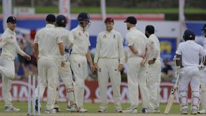 England won the first Test match by 211 runs.(AP) England won the first Test match by 211 runs.(AP)