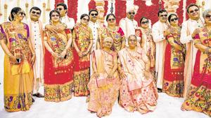 Colour coordinated outfits are the new trend in marriages. Colour coordinated outfits are the new trend in marriages.