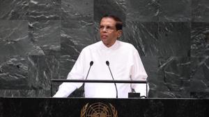 Sri Lanka President Maithripala Sirisena’s decision to dissolve parliament has drawn criticism from Western powers, including the United States and Britain.(AFP) Sri Lanka President Maithripala Sirisena’s decision to dissolve parliament has drawn criticism from Western powers, including the United States and Britain.(AFP)