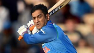 Indian batsman MS Dhoni plays a shot during the 4th ODI cricket match against West Indies at Brabourne Stadium.(PTI) Indian batsman MS Dhoni plays a shot during the 4th ODI cricket match against West Indies at Brabourne Stadium.(PTI)