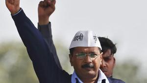 The Delhi BJP)on Saturday attacked chief minister Arvind Kejriwal over his foreign visit, alleging that he has travelled to Dubai with “a hidden agenda”.(REUTERS)