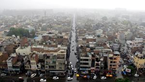 The physical progress of the NDA government’s Smart Cities Mission, aimed at developing 100 citizen-friendly and self-sustainable urban settlements, will be measurable only by 2021.(HT Photo) The physical progress of the NDA government’s Smart Cities Mission, aimed at developing 100 citizen-friendly and self-sustainable urban settlements, will be measurable only by 2021.(HT Photo)