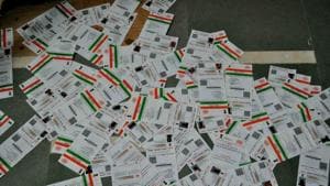 As on September 30, more than 1.12 billion Aadhaar numbers have been generated.(HT File Photo)