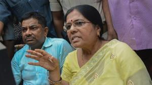 Former Bihar minister Manju Verma surrendered before a court in Begusarai on November 20, 2018.(PTI) Former Bihar minister Manju Verma surrendered before a court in Begusarai on November 20, 2018.(PTI)