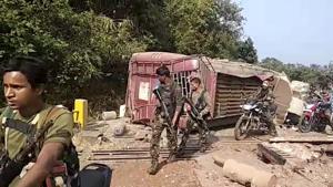 Two Naxals were gunned down Monday evening in an encounter with security forces in Sukma district of Chhattisgarh, police said.(AP) Two Naxals were gunned down Monday evening in an encounter with security forces in Sukma district of Chhattisgarh, police said.(AP)