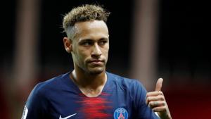 Neymar scored in PSG’s 4-0 win over AS Monaco.(REUTERS) Neymar scored in PSG’s 4-0 win over AS Monaco.(REUTERS)