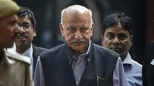 MJ Akbar stepped down as minister of state for external affairs in October after journalist Priya Ramani and a number of other women accused him of sexual harassment and inappropriate behaviour at various stages of his journalistic career.(PTI) MJ Akbar stepped down as minister of state for external affairs in October after journalist Priya Ramani and a number of other women accused him of sexual harassment and inappropriate behaviour at various stages of his journalistic career.(PTI)