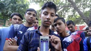 Children from across Uttar Pradesh turned up at a Noida stadium on Monday, November 13, 2018, to participate in the trials of a kabaddi tournament that turned out to be a fraud.(Sunil Ghosh / HT Photo) Children from across Uttar Pradesh turned up at a Noida stadium on Monday, November 13, 2018, to participate in the trials of a kabaddi tournament that turned out to be a fraud.(Sunil Ghosh / HT Photo)
