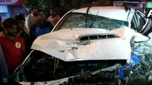 At least two of the injured people were in critical condition; some suffered multiple fractures, said a doctor at a private hospital where the victims were admitted.(ANI Photo) At least two of the injured people were in critical condition; some suffered multiple fractures, said a doctor at a private hospital where the victims were admitted.(ANI Photo)