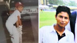 Photographs of Kuldeep Yadav and Sunil Narine shared by Kolkata Knight Riders as part of a contest on Children’s Day.(Twitter/Kolkata Knight Riders) Photographs of Kuldeep Yadav and Sunil Narine shared by Kolkata Knight Riders as part of a contest on Children’s Day.(Twitter/Kolkata Knight Riders)