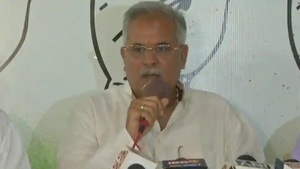 Chhattisgarh Congress chief Bhupesh Baghel has led his party’s attack on chief minister Raman Singh.(ANI Photo) Chhattisgarh Congress chief Bhupesh Baghel has led his party’s attack on chief minister Raman Singh.(ANI Photo)