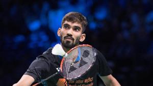File image of Kidabi Srikanth in action during a match.(REUTERS) File image of Kidabi Srikanth in action during a match.(REUTERS)