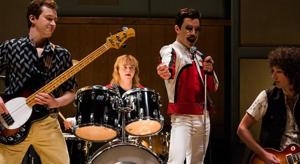 The film captures beautifully the larger-than-life essense of Mercury, the flamboyant lead singer and frontman of British rock band Queen. The film captures beautifully the larger-than-life essense of Mercury, the flamboyant lead singer and frontman of British rock band Queen.