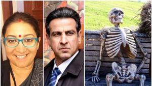 Ronit Roy, Smriti Irani’s co-star in Kyunki Saas Bhi Kabhi Bahu Thi, replied with a funny comment on her ‘waiting for Deepika Ranveer picture’ post.(Instagram) Ronit Roy, Smriti Irani’s co-star in Kyunki Saas Bhi Kabhi Bahu Thi, replied with a funny comment on her ‘waiting for Deepika Ranveer picture’ post.(Instagram)