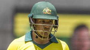 Australia's captain Aaron Finch walks off after being dismissed during the first one-day international (ODI) cricket match between South Africa and Australia at the Optus Stadium in Perth on November 4, 2018(AFP) Australia's captain Aaron Finch walks off after being dismissed during the first one-day international (ODI) cricket match between South Africa and Australia at the Optus Stadium in Perth on November 4, 2018(AFP)