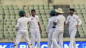 Bangladesh vs Zimbabwe, 2nd Test, Day 5: Bangladesh beat Zimbabwe to level series(AFP) Bangladesh vs Zimbabwe, 2nd Test, Day 5: Bangladesh beat Zimbabwe to level series(AFP)