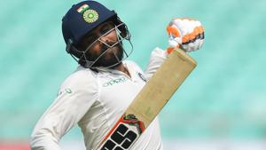 File image of India cricketer Ravindra Jadeja.(AFP) File image of India cricketer Ravindra Jadeja.(AFP)