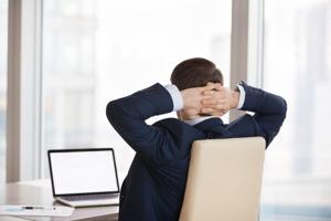 Sit on a chair and lean back over the back of the chair and for best results do this stretch for three to five times for 15 seconds each(Shutterstock) Sit on a chair and lean back over the back of the chair and for best results do this stretch for three to five times for 15 seconds each(Shutterstock)
