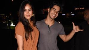 Mira Rajput with brother-in-law Ishaan Khatter at the launch of Soho House in Mumbai.(Instagram) Mira Rajput with brother-in-law Ishaan Khatter at the launch of Soho House in Mumbai.(Instagram)
