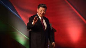 Chinese President Xi Jinping arrives to make his keynote speech for the CEO Summit of the Asia-Pacific Economic Cooperation (APEC) summit in Port Moresby on November 17, 2018.(AFP) Chinese President Xi Jinping arrives to make his keynote speech for the CEO Summit of the Asia-Pacific Economic Cooperation (APEC) summit in Port Moresby on November 17, 2018.(AFP)