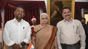 The Congress has demanded that Goa governor Mridula Sinha summon a special session of the legislative assembly and ask the BJP-led coalition government to prove its majority.(PTI) The Congress has demanded that Goa governor Mridula Sinha summon a special session of the legislative assembly and ask the BJP-led coalition government to prove its majority.(PTI)