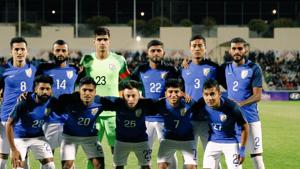 India were without Sunil Chhetri for the match against Jordan.(Twitter) India were without Sunil Chhetri for the match against Jordan.(Twitter)
