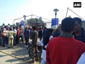 At least three people were killed and 10 others injured when two motorcycle-borne masked youths threw a grenade at a religious congregation in Punjab’s Amritsar district on Sunday, police said(ANI) At least three people were killed and 10 others injured when two motorcycle-borne masked youths threw a grenade at a religious congregation in Punjab’s Amritsar district on Sunday, police said(ANI)