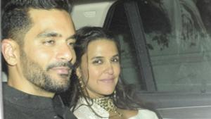 Actors Neha Dhupia and Angad Bedi tied the knot in a quiet ceremony in May.(IANS) Actors Neha Dhupia and Angad Bedi tied the knot in a quiet ceremony in May.(IANS)