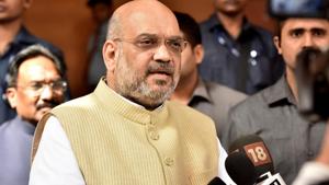 BJP president Amit Shah will hold talks with youths of poll-bound Rajasthan on November 21 in Jaipur.(Sonu Mehta/HT File Photo) BJP president Amit Shah will hold talks with youths of poll-bound Rajasthan on November 21 in Jaipur.(Sonu Mehta/HT File Photo)